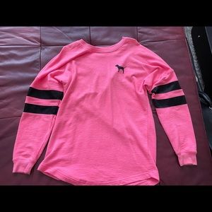 PINK oversized crewneck